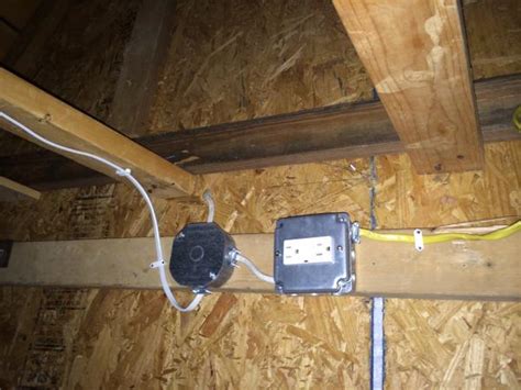 can i have a junction box in the attic|junction box in attic code.